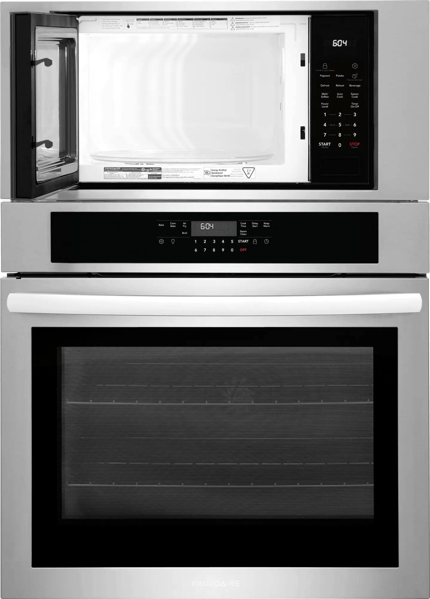 Frigidaire FCWM3030AS Stainless Steel