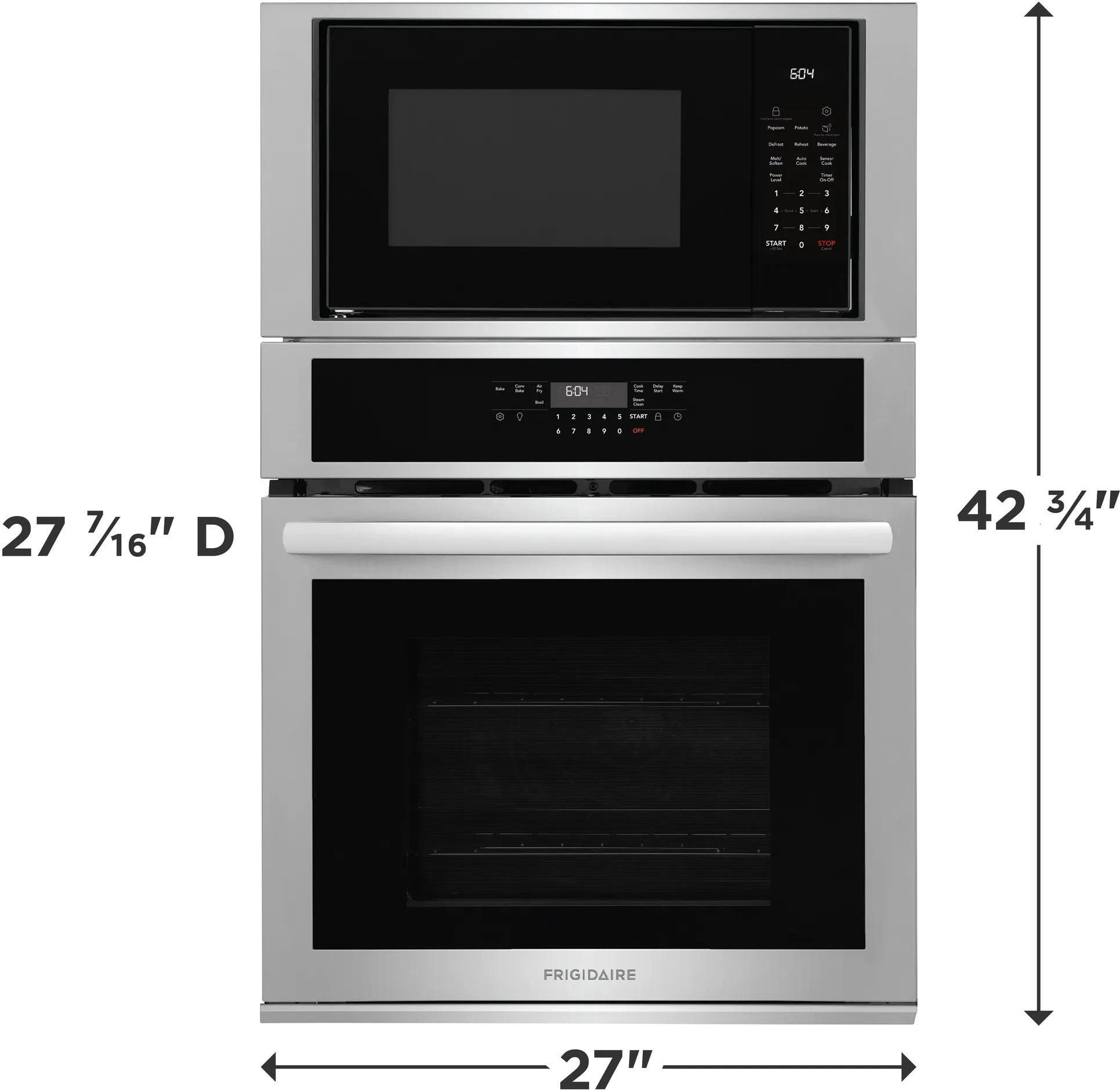 Frigidaire FCWM2730AS Stainless Steel