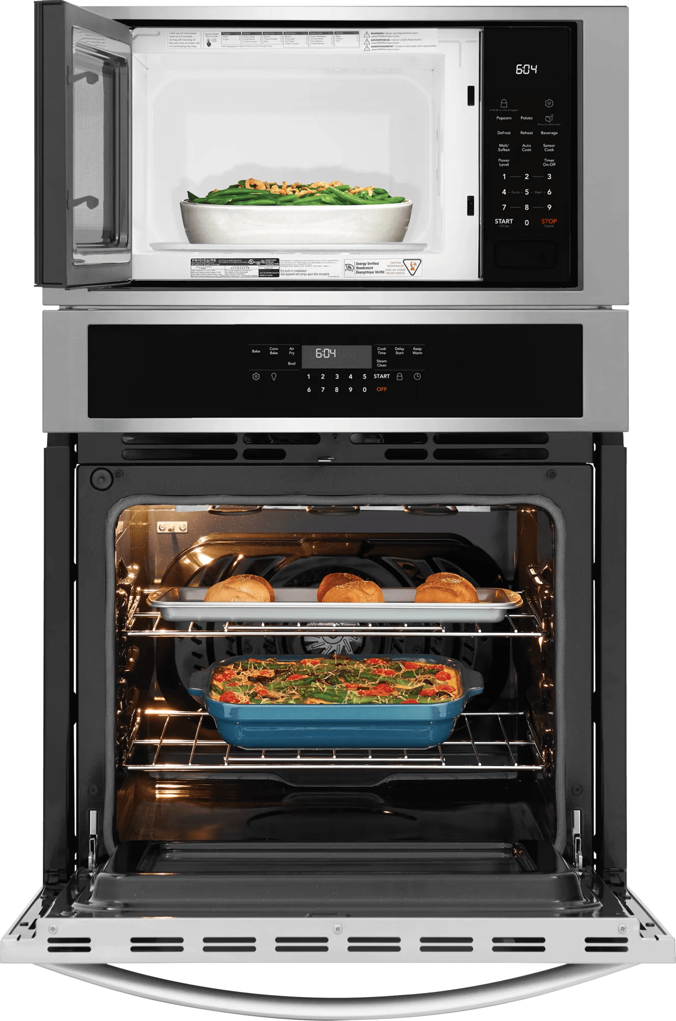Frigidaire FCWM2730AS Stainless Steel