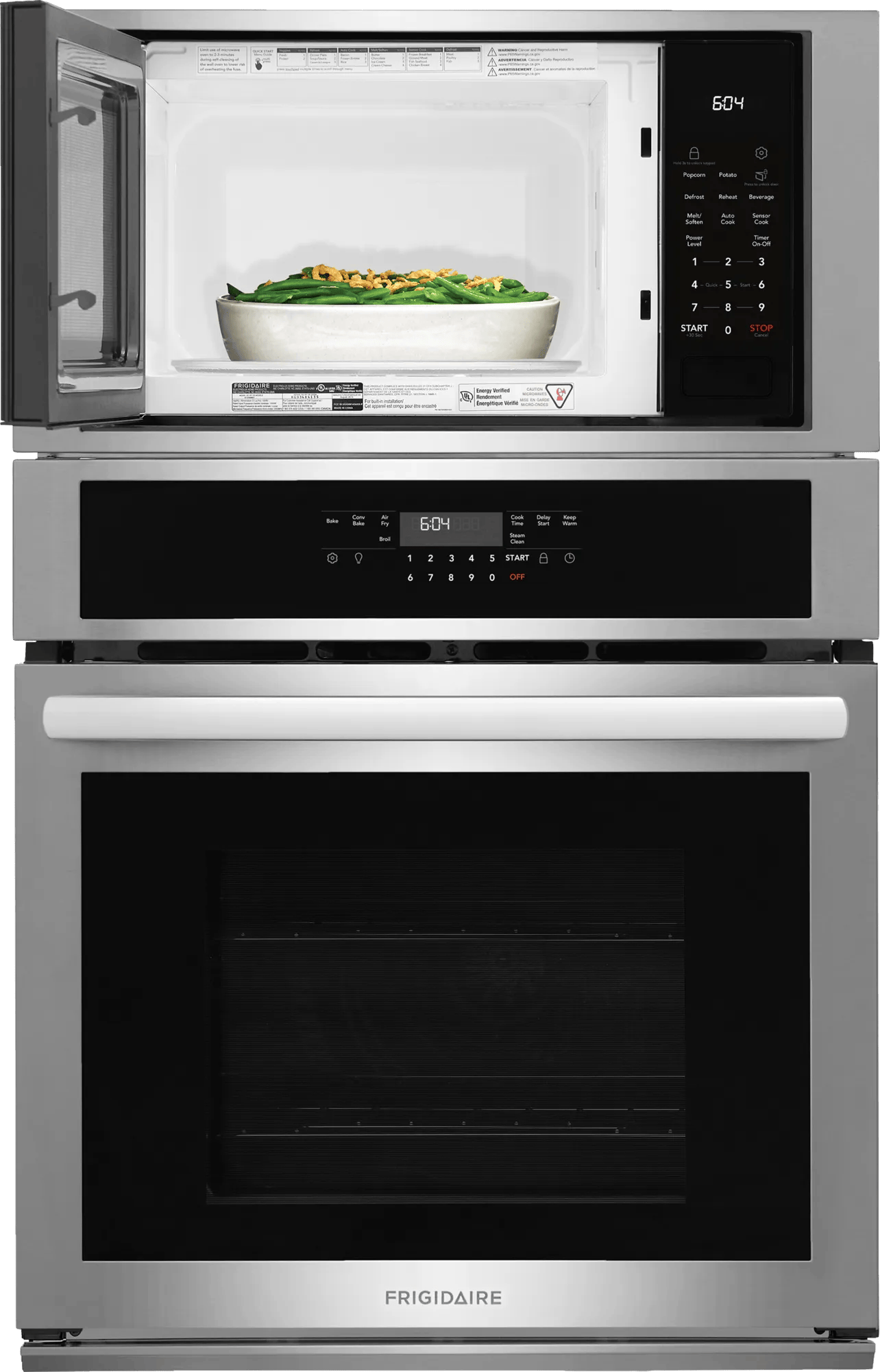 Frigidaire FCWM2730AS Stainless Steel