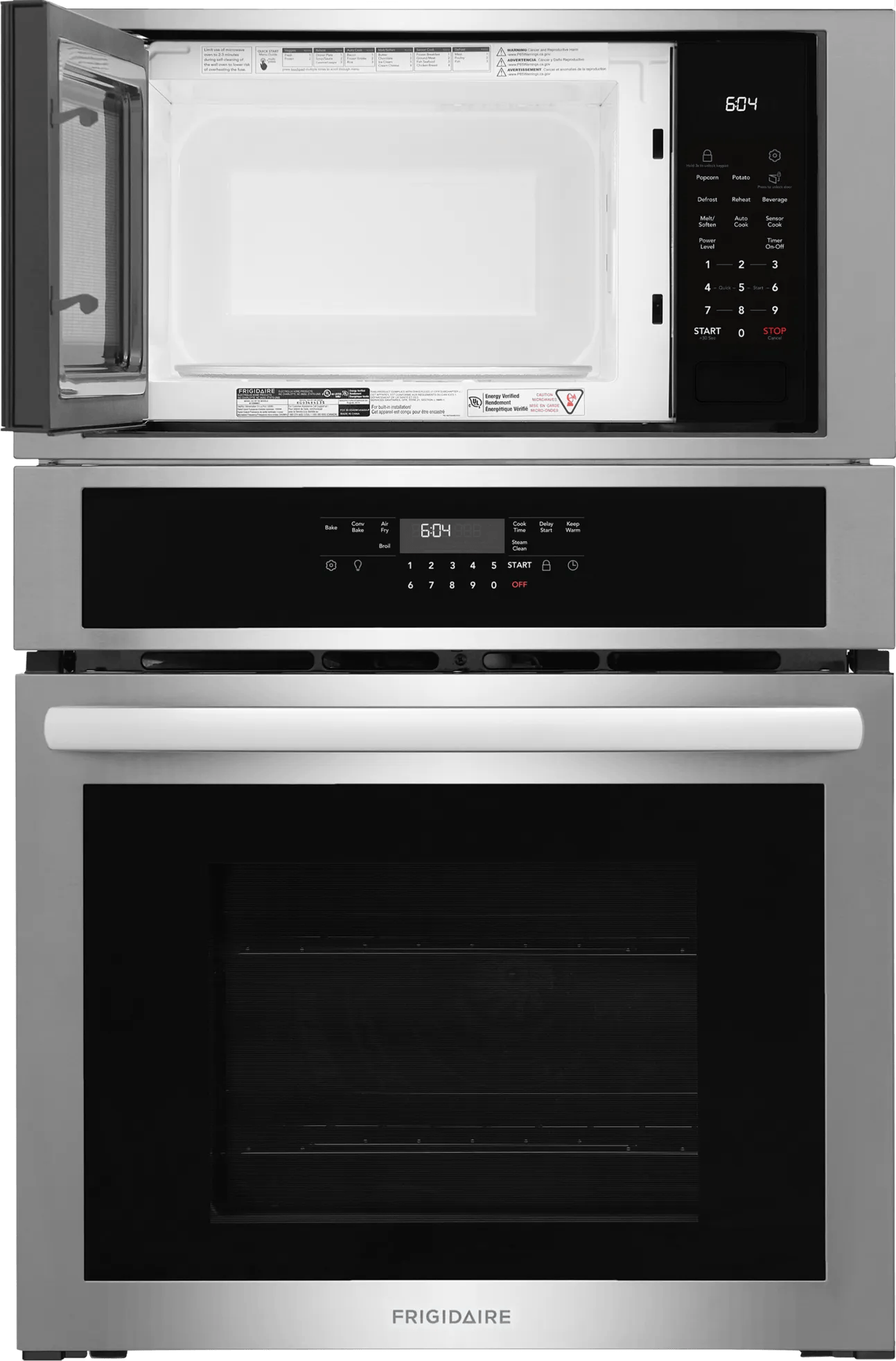 Frigidaire FCWM2730AS Stainless Steel