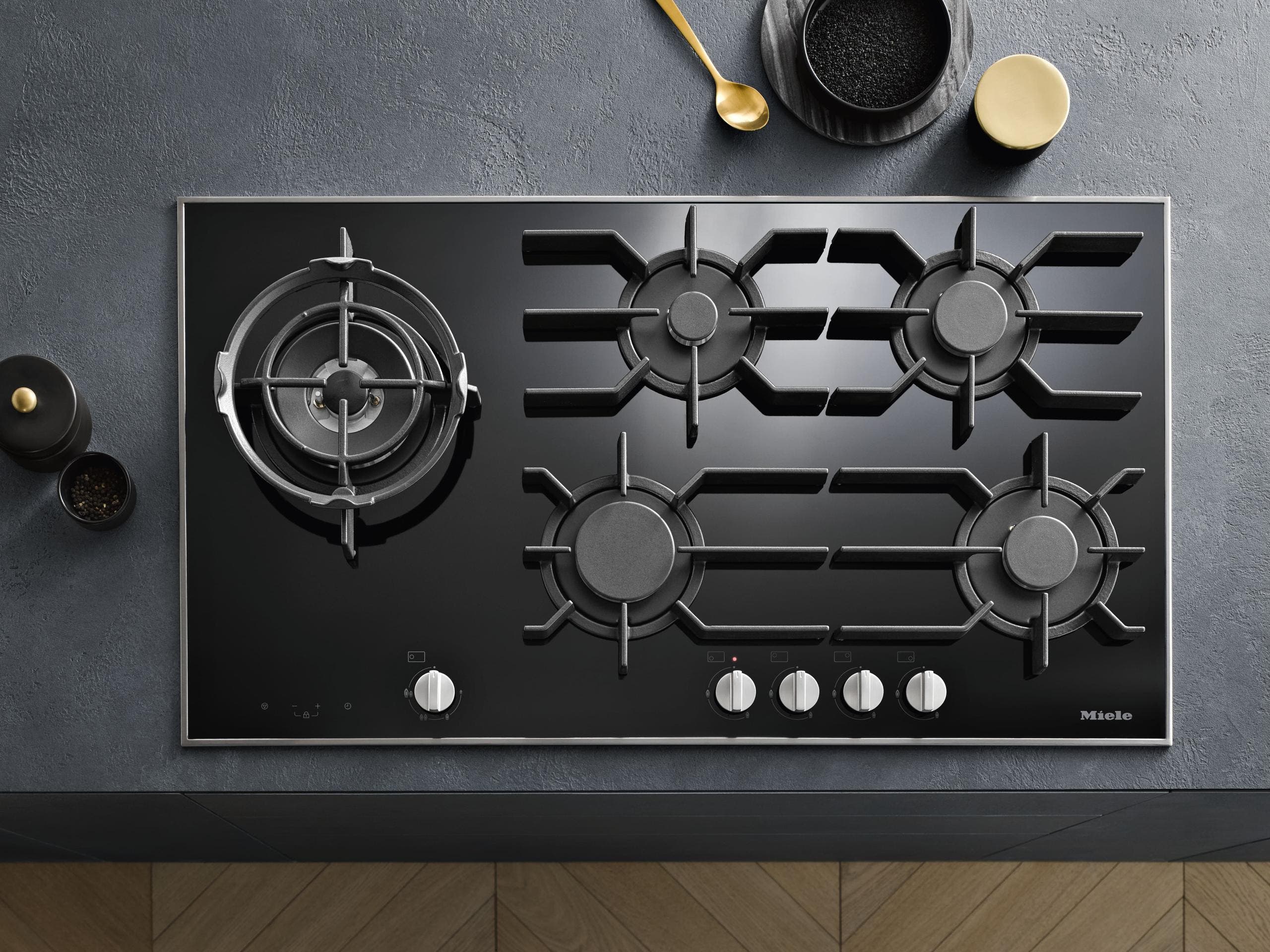 Miele KM30541G Black Glass
