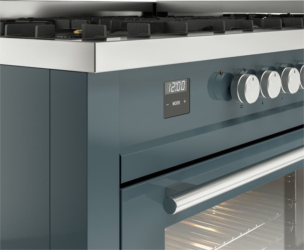 Ilve UP60FWMPBGLP Blue Grey With Satin Trim, Lp