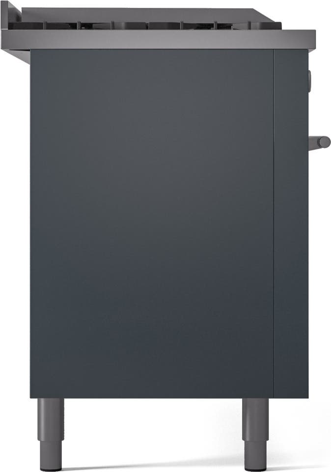 Ilve UP60FSQMPBGLP Blue Grey With Satin Trim, Lp