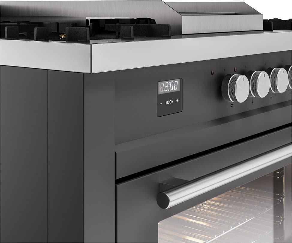 Ilve UP60FSQMPMG Graphite Matte With Satin Trim