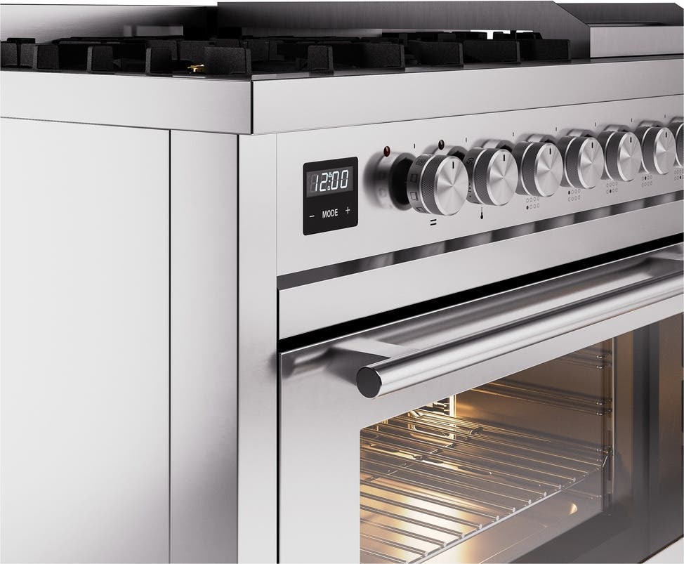 Ilve UP48FWMPSSLP Stainless Steel With Satin Trim, Lp