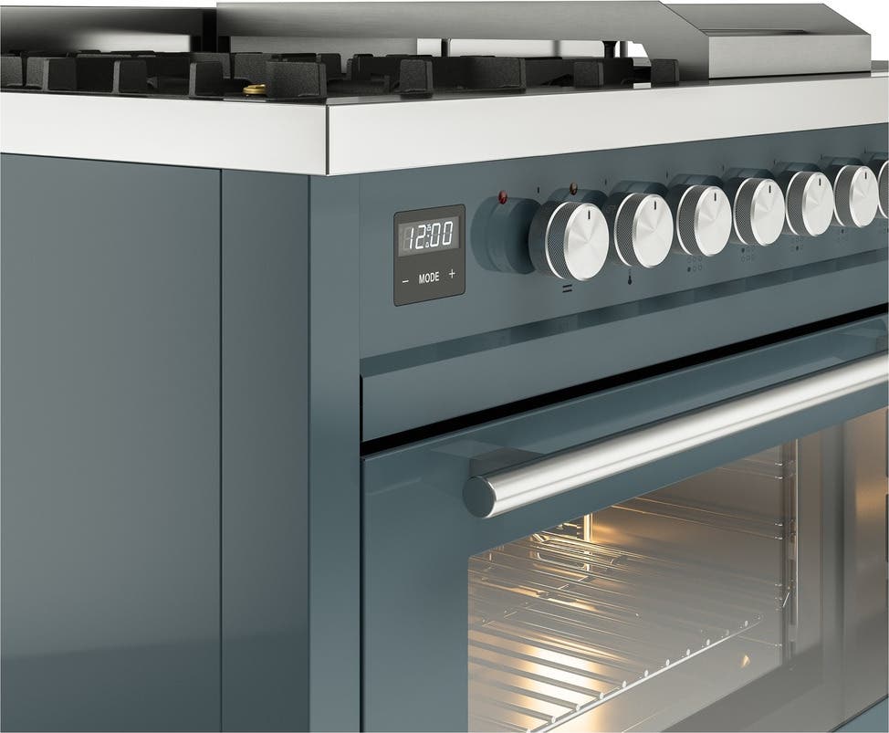 Ilve UP48FSWMPBGLP Blue Grey With Satin Trim, Lp