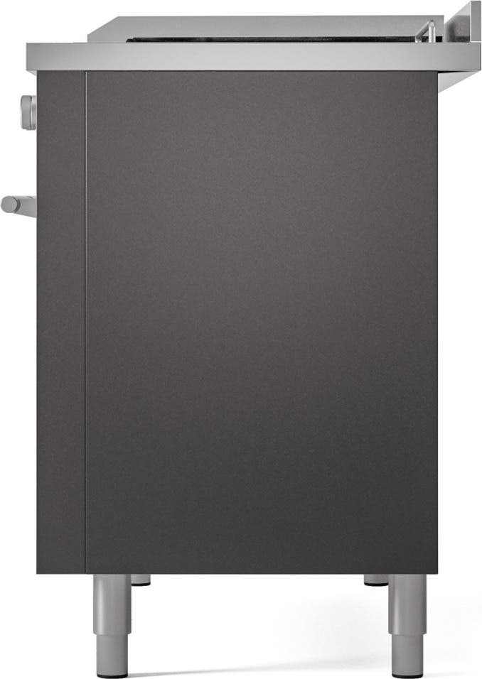 Ilve UP48FSWMPMGLP Graphite Matte With Satin Trim, Lp