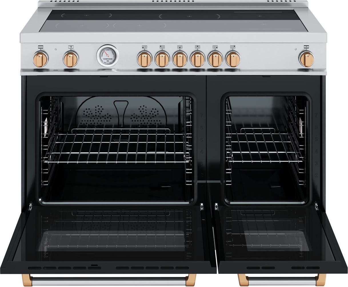 Bertazzoni MAS486INMNG Black With Gold Trim