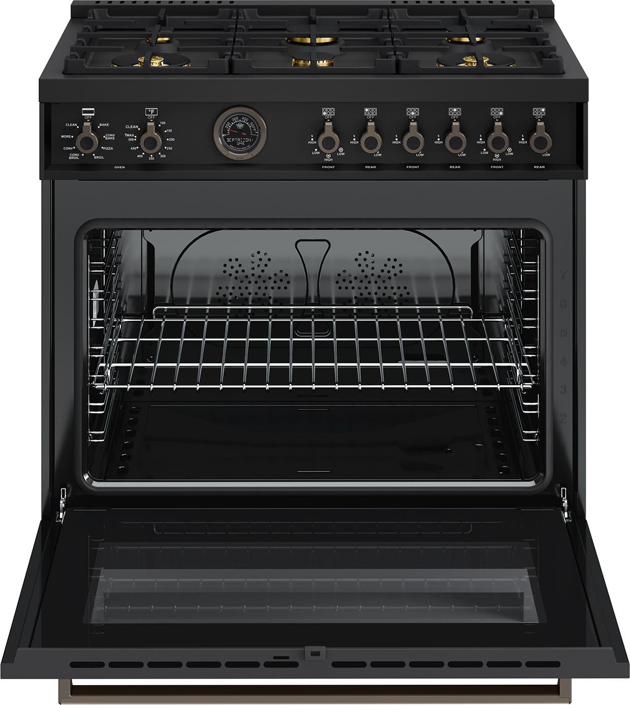 Bertazzoni PRO366BCFEPCAT Carbonio