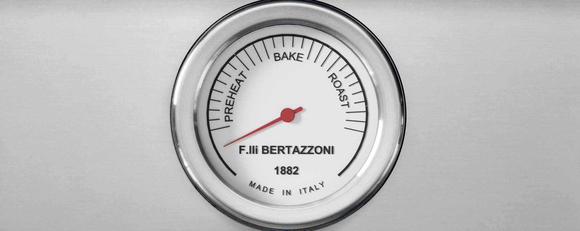 Bertazzoni MAS365GASBG White With Gold Trim