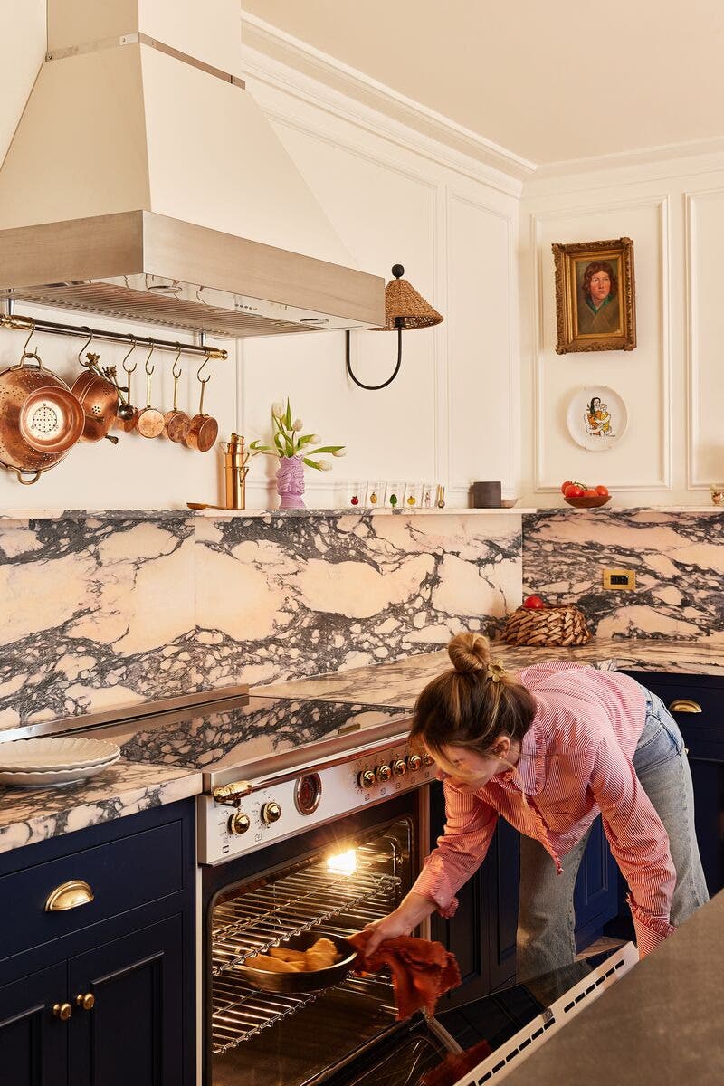 Bertazzoni HER365ICFEPAG Ivory With Gold Trim