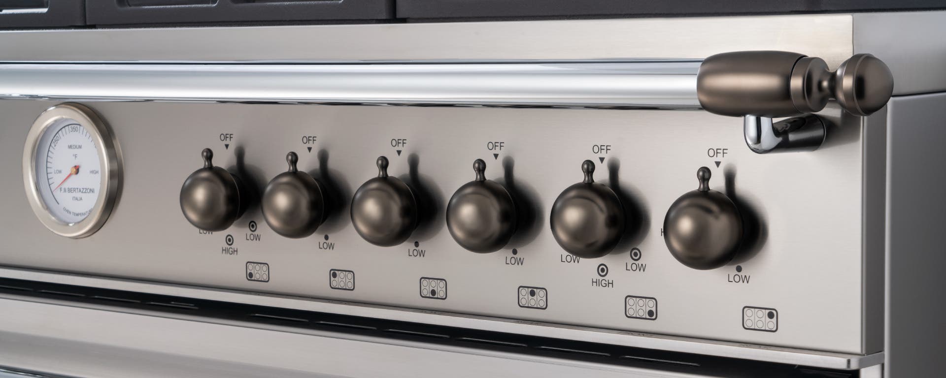 Bertazzoni DSHERTKHSB Matte Satin Black Finish
