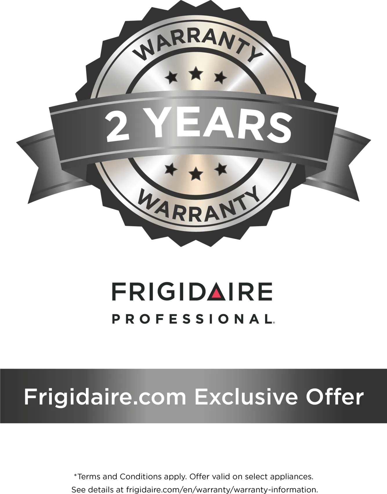 Frigidaire Professional PCFE3085BF Stainless Steel