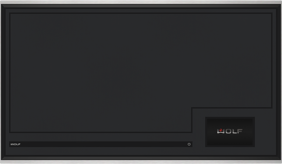 36 Inch Induction Cooktop With Zoneless Technology: Transitional
