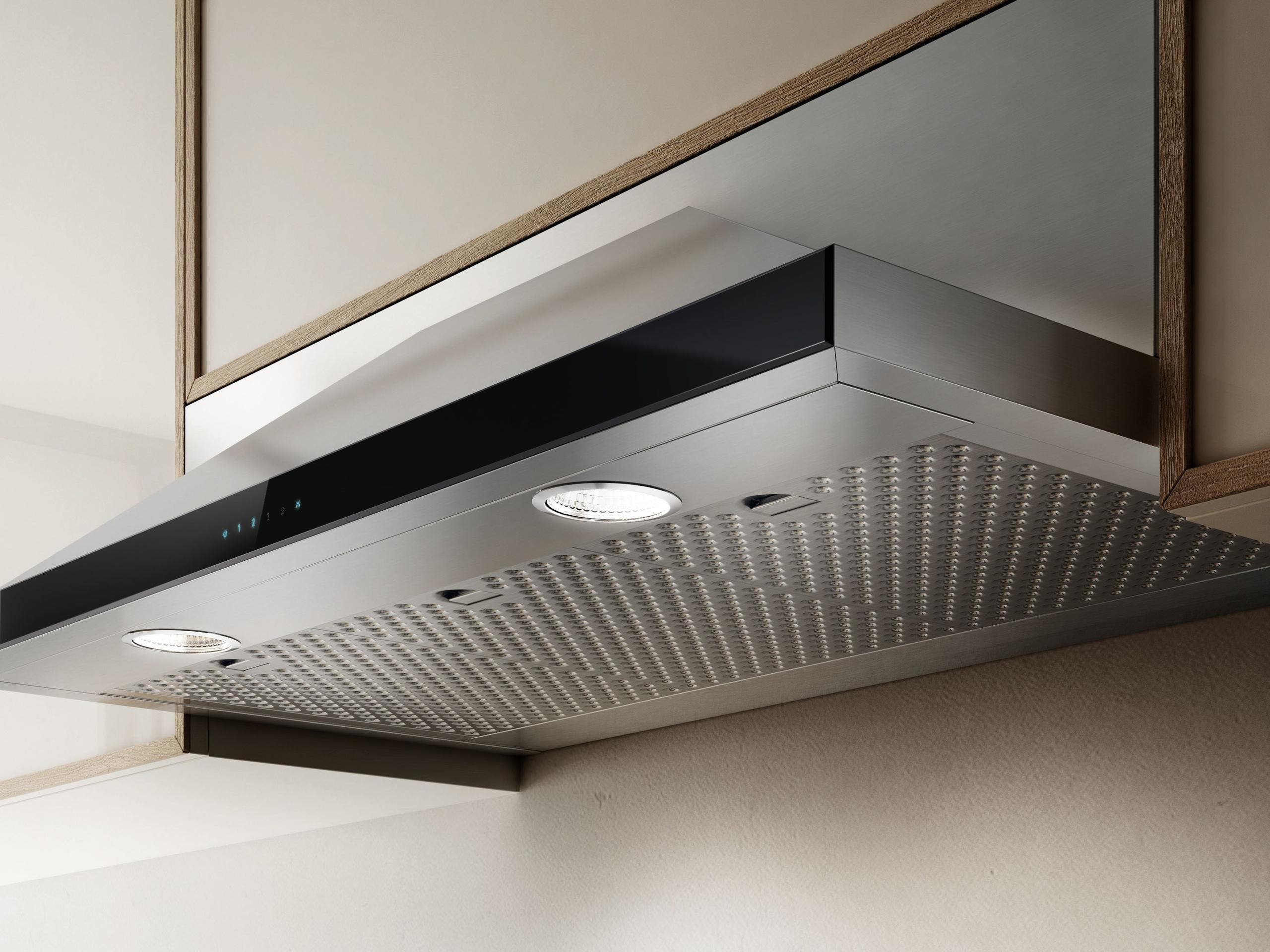 Elica EMD536S3 Stainless Steel with Black Glass, 36 Inch