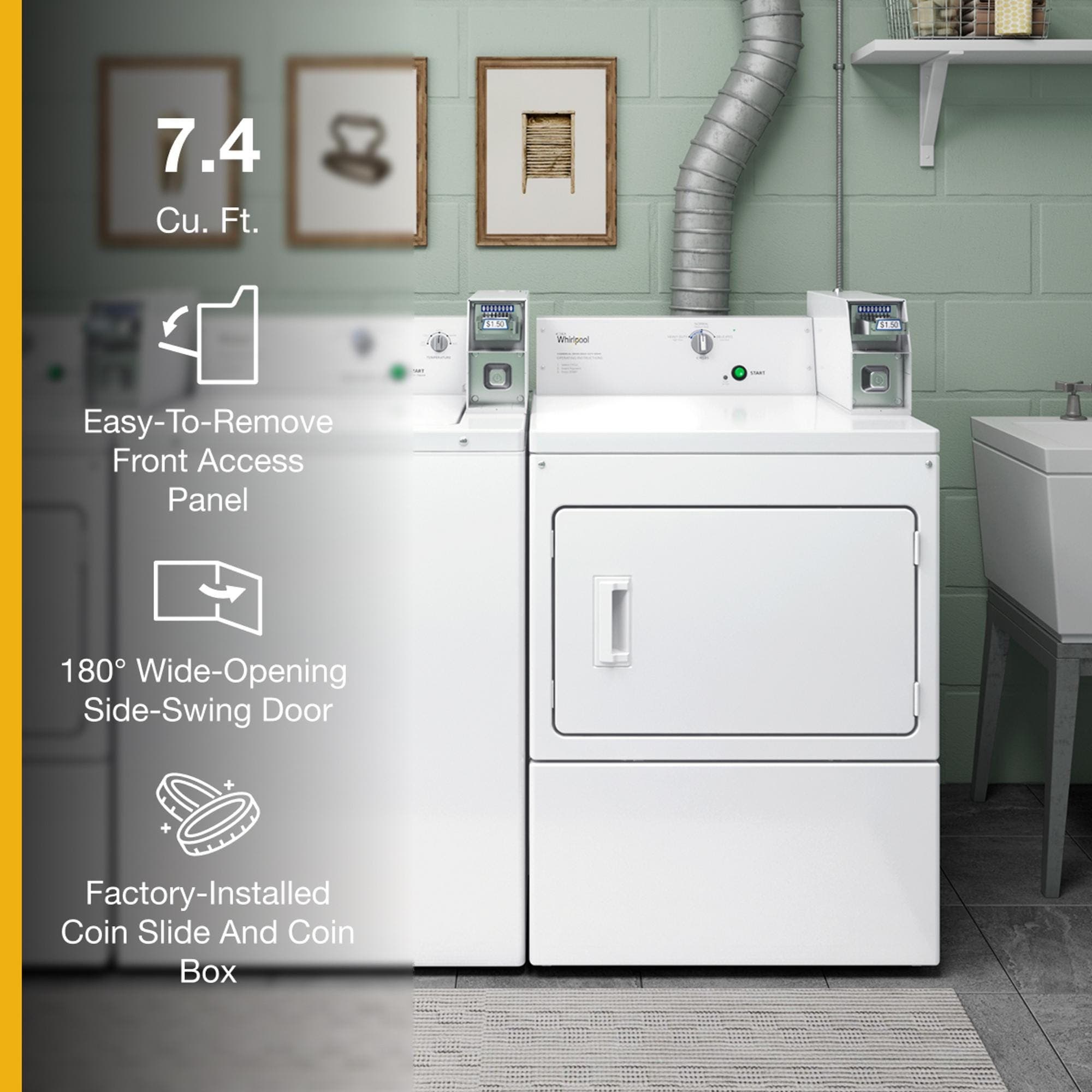 Whirlpool CEM2745FQ White