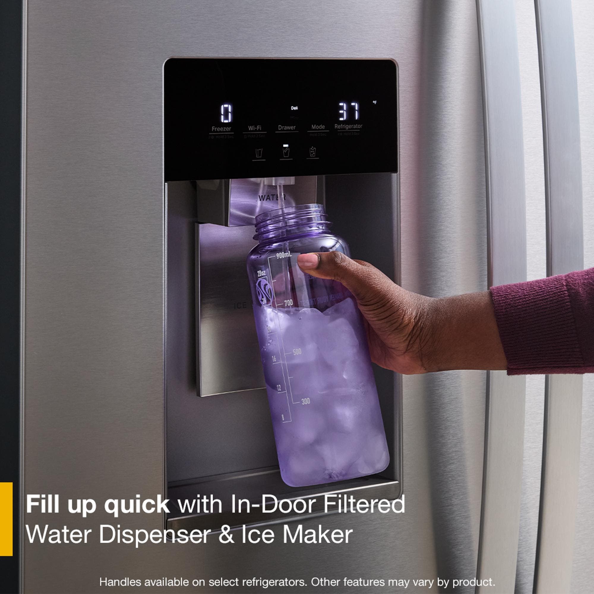 Whirlpool WRMC5036RZ Fingerprint-Resistant Stainless Steel