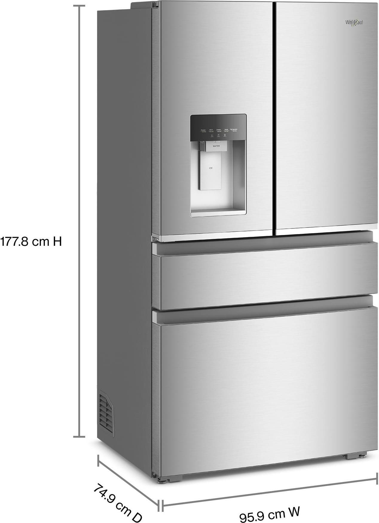 Whirlpool WRMC5036RZ Fingerprint-Resistant Stainless Steel