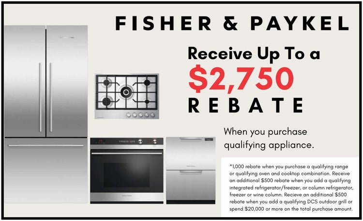 Fisher & Paykel Rebate - 7/25/23