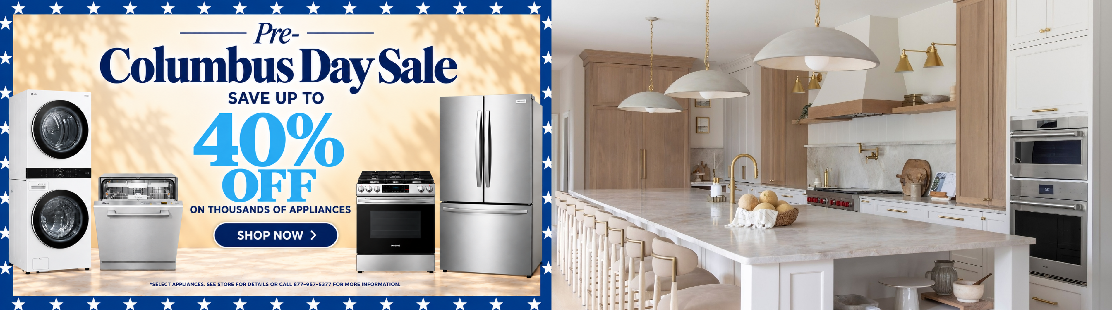 Pre-Columbus Day Sale is Here!